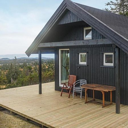 Amazing Home In Sjusjoen With Kitchen Exterior photo