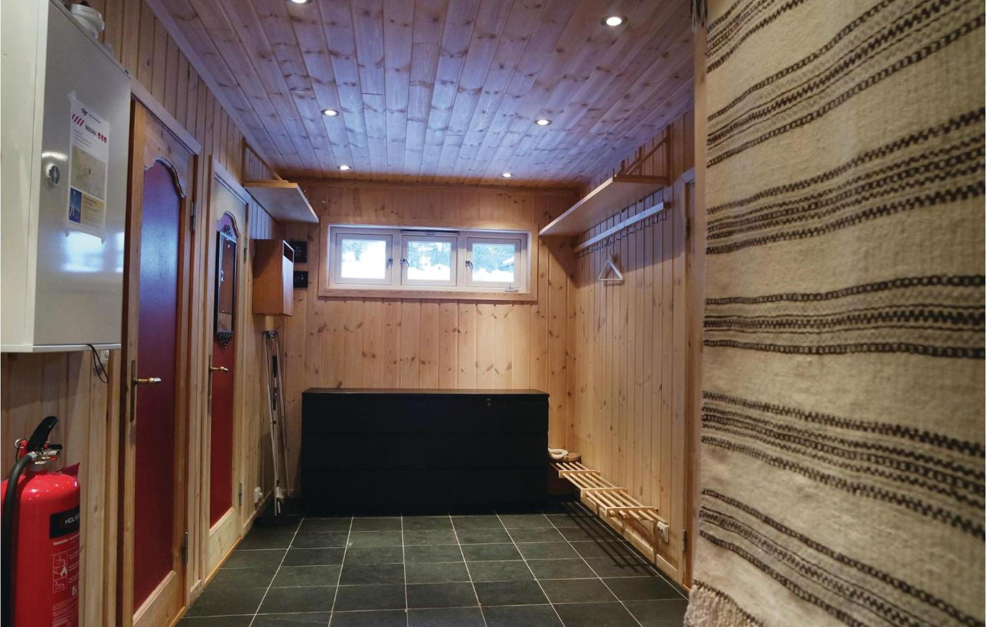 Amazing Home In Sjusjoen With Kitchen Exterior photo